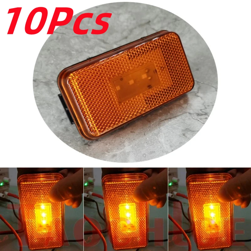 10 шт. 24 В светодиодный боковой маркер для освещения Scania аксессуары грузовиков OEM