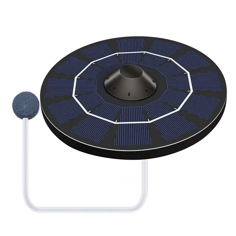 

Solar Water Air Pump Fish Tank Oxygenator Outdoor Pool Pond Air Oxygen Pump Air Bubble For Fish Tank No Noise Solar Pond Aerator