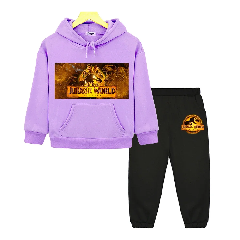 MINISO Флисовый Пуловер с капюшоном принтом динозавров