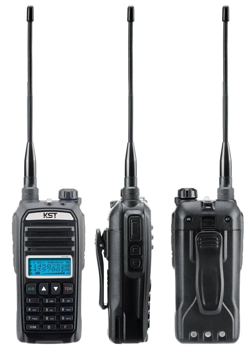 KST UV-F89 Walkie Talkie Dual Band UHF VHF Ham radio comunicador Traceiver 2200mAh радиостанции talkie walkie profesional