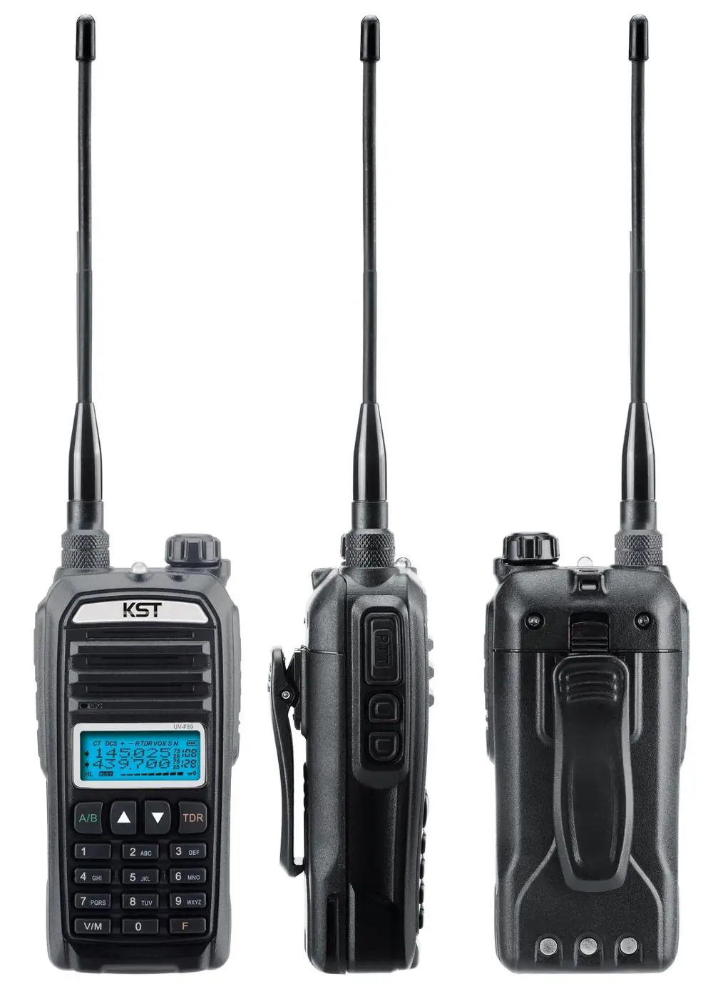 

Портативная рация KST UV-F89 Walkie Talkie Двухдиапазонная UHF VHF Ham radio comunicador Traceiver 2200 мАч профессиональная рация