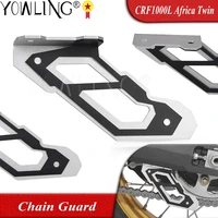 motorcycle rear sprocket chain guard cover protection for honda crf 1000l africa twin crf1000l adventure sports 20152017 2021