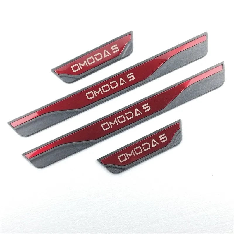 Для Chery Omoda 5 2021-2022 2023 2024 накладка на порог педаль Стайлинг защита автомобильных