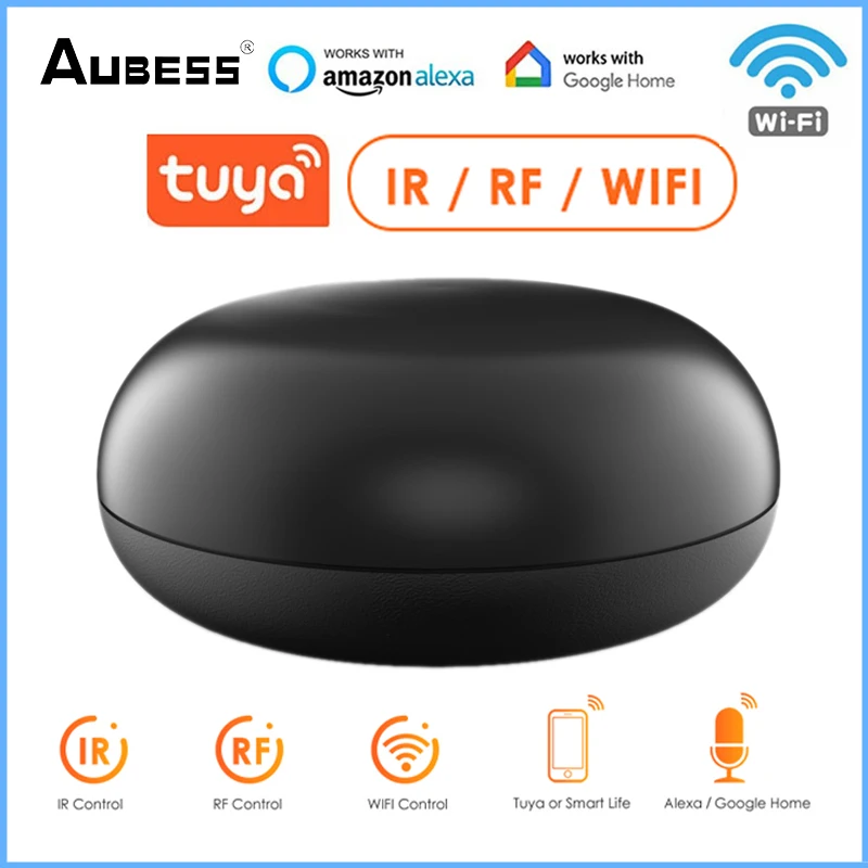 Пульт дистанционного управления Tuya WiFi IR RF для кондиционера телевизора