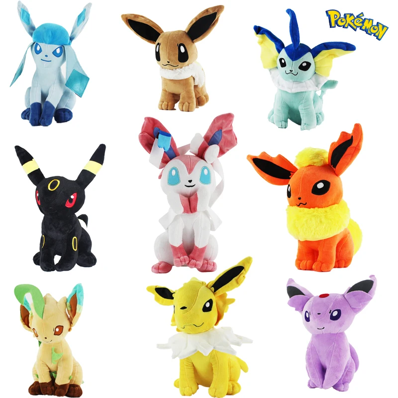 

Плюшевая кукла Eevee с изображением героев мультфильмов, 9 видов