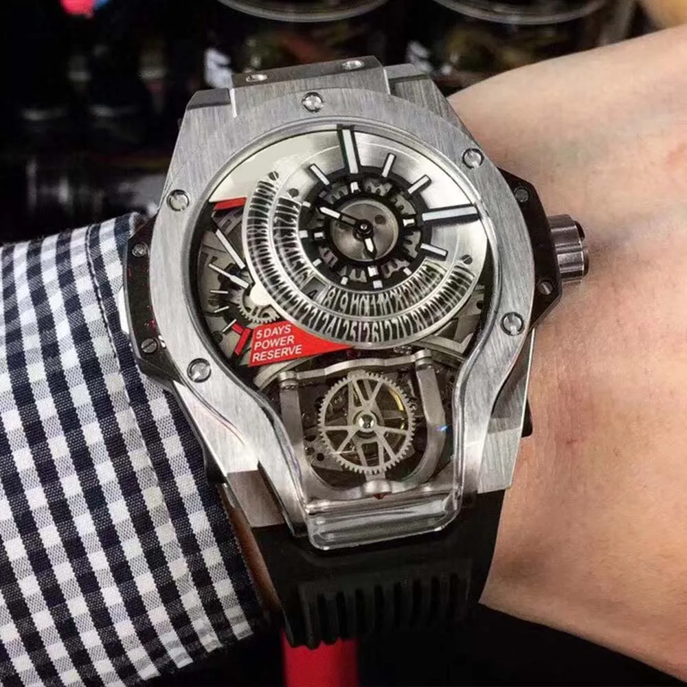 

New Classic Original Brand Mens Watches Luxury Warcraft Dial MP-09 Top Quality WristWatch Sports Waterproof Quartz AAA Clocks