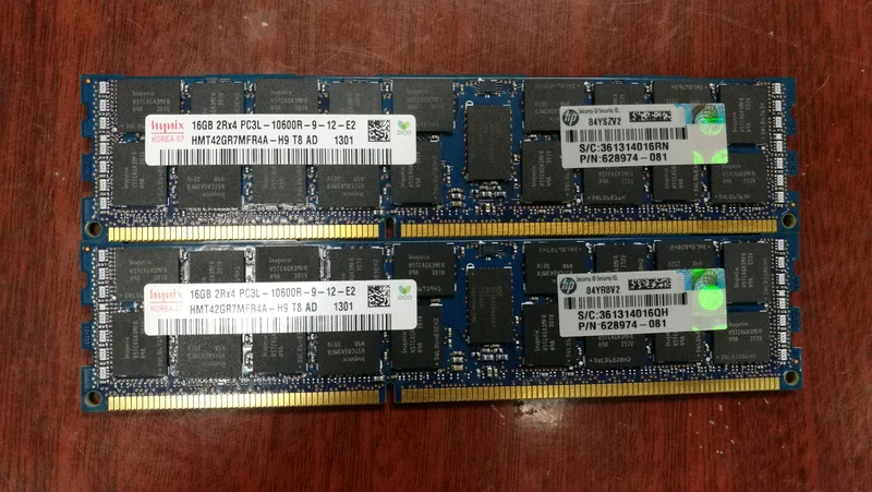 

RAM 627812-B21 628974-081 16GDL360/DL580/DL388G7 memory modules 1PCS