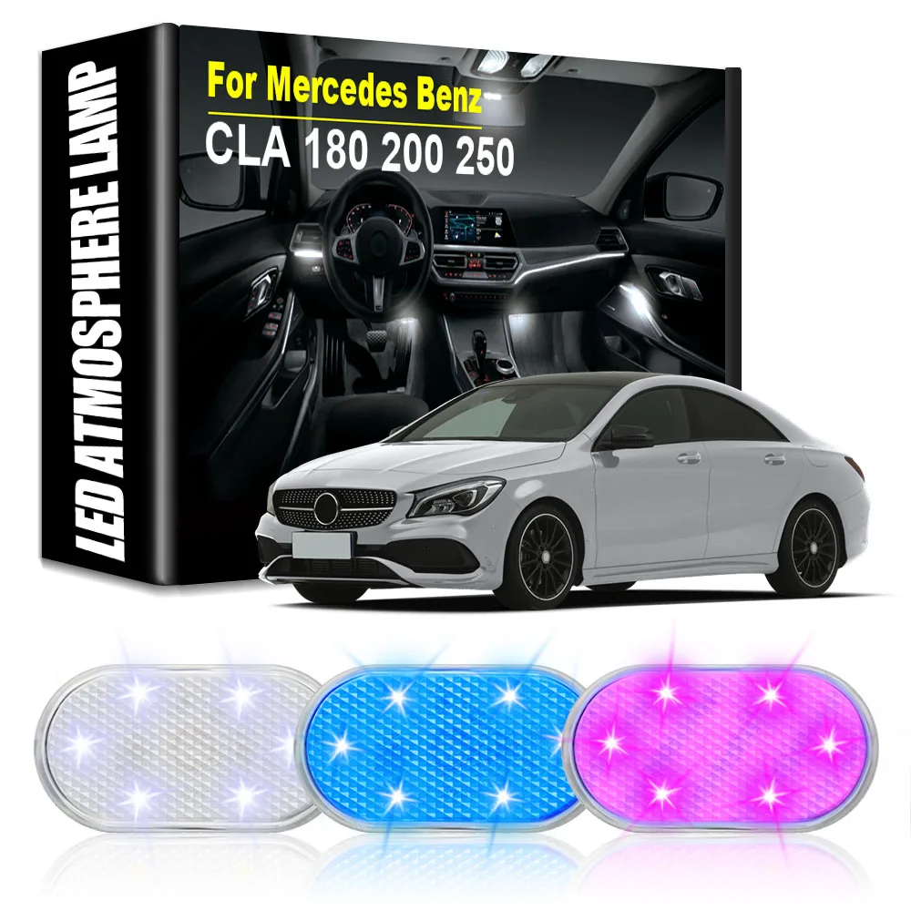 

Car LED Atmosphere Lights Car Rechargeable Touch Lamps Automotive Goods Car Accessories for Mercedes Benz Clase CLA 180 200 250