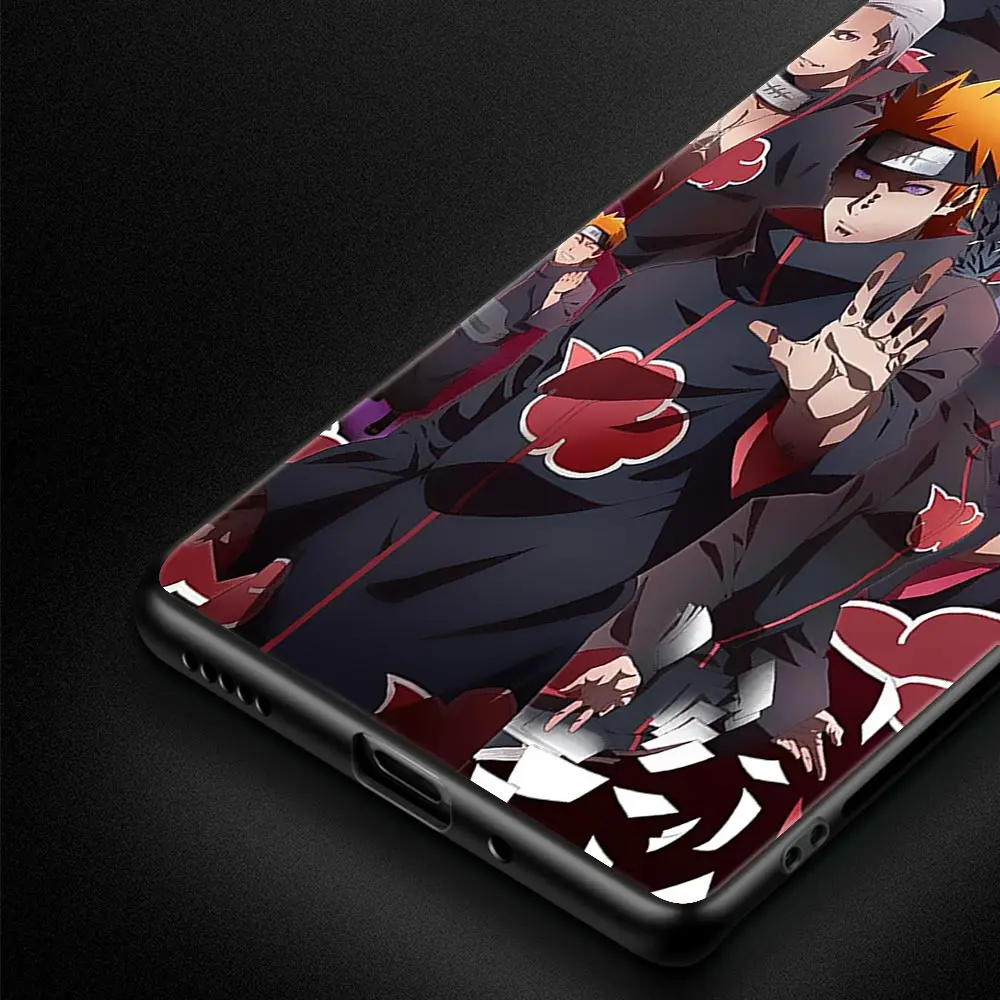 naruto akatsuki case for moto g30 one fusion g9 plus play g60 g8 power lite g9 edge 20 e6s g stylus phone cover coque free global shipping