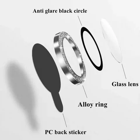 3D-защитное Металлическое Кольцо-накладка Для Камеры Apple iPad 11-го Поколения (A16) 2025, 10, 10.9 Дюймов, Air 5, 4, Mini 7