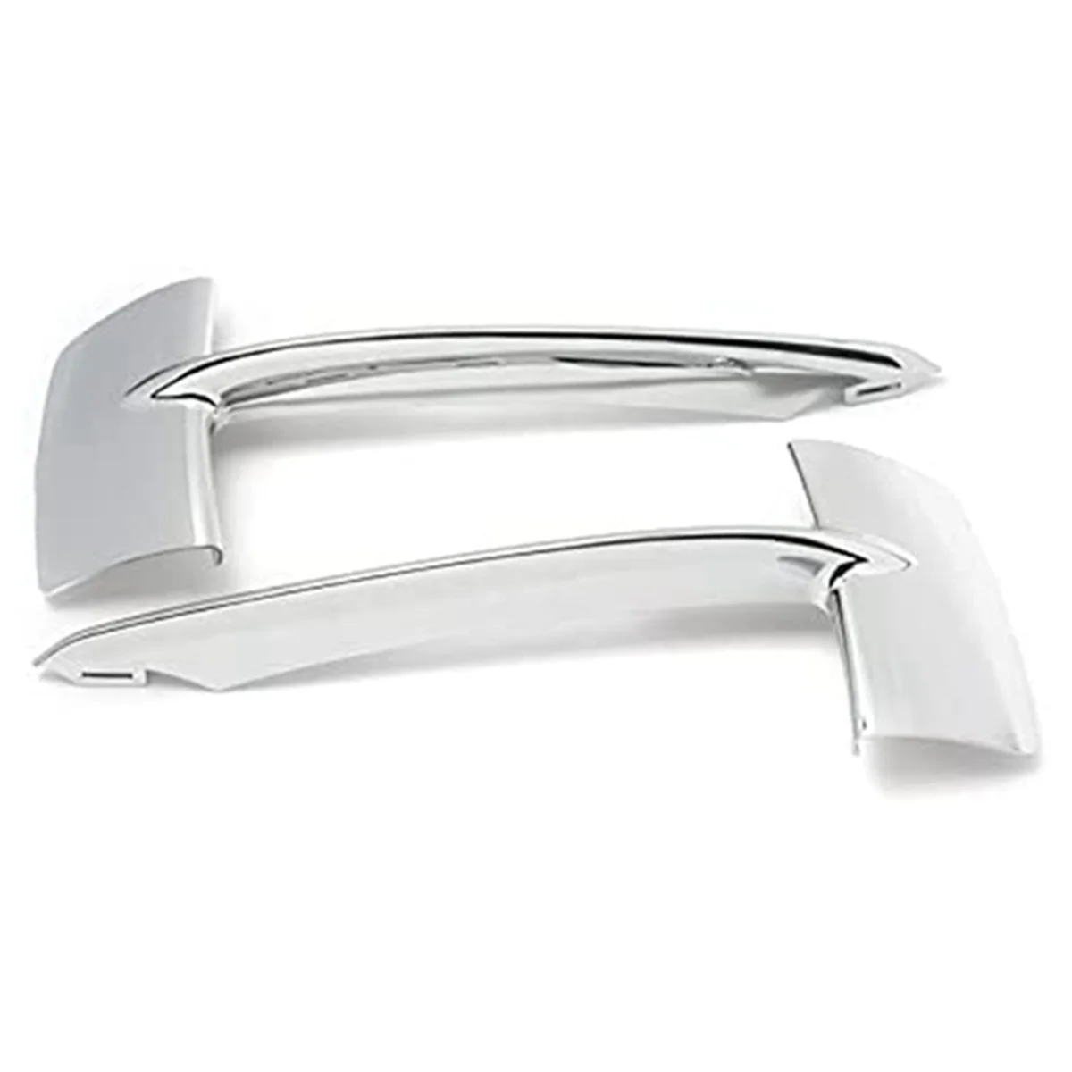 Хромированная накладка на решетку переднего левого и правого бампера 51117303114 Для