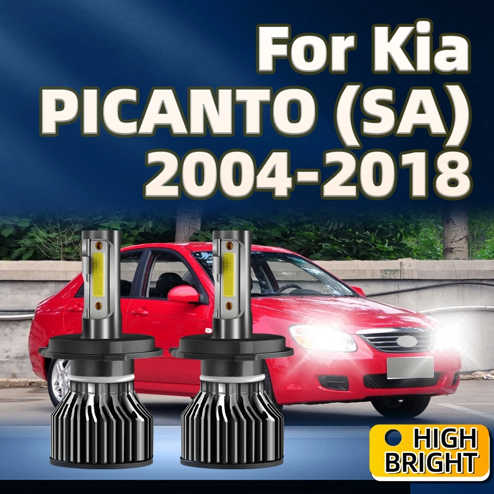 

LED Headlight 38000LM 6000K Lamp For Kia PICANTO (SA) 2004 2005 2006 2007 2008 2009 2010 2011 2012 2013 2014 2015 2016 2017 2018