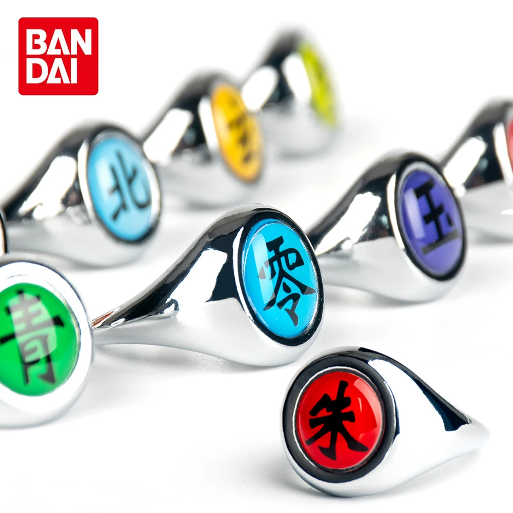 

Naruto Sharingan Akatsuki Cosplay Ring Akatsuki Uchiha Itachi Metal Action Figure Jewelry Accessories Rings Adult Boy Fans Gifts
