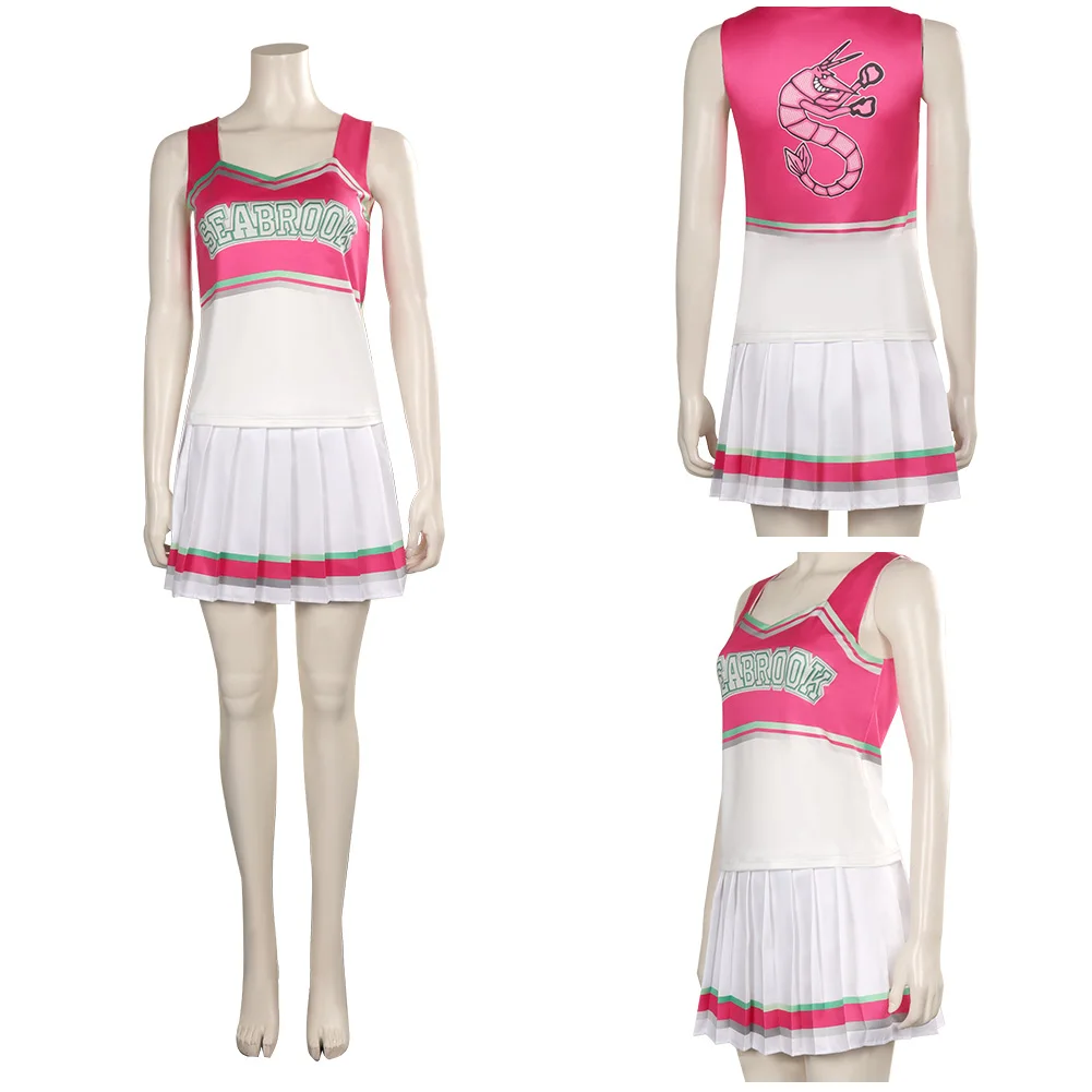 

Zombies 3 Cheerleader Cosplay Costume Dress Outfits Halloween Carnival Suit