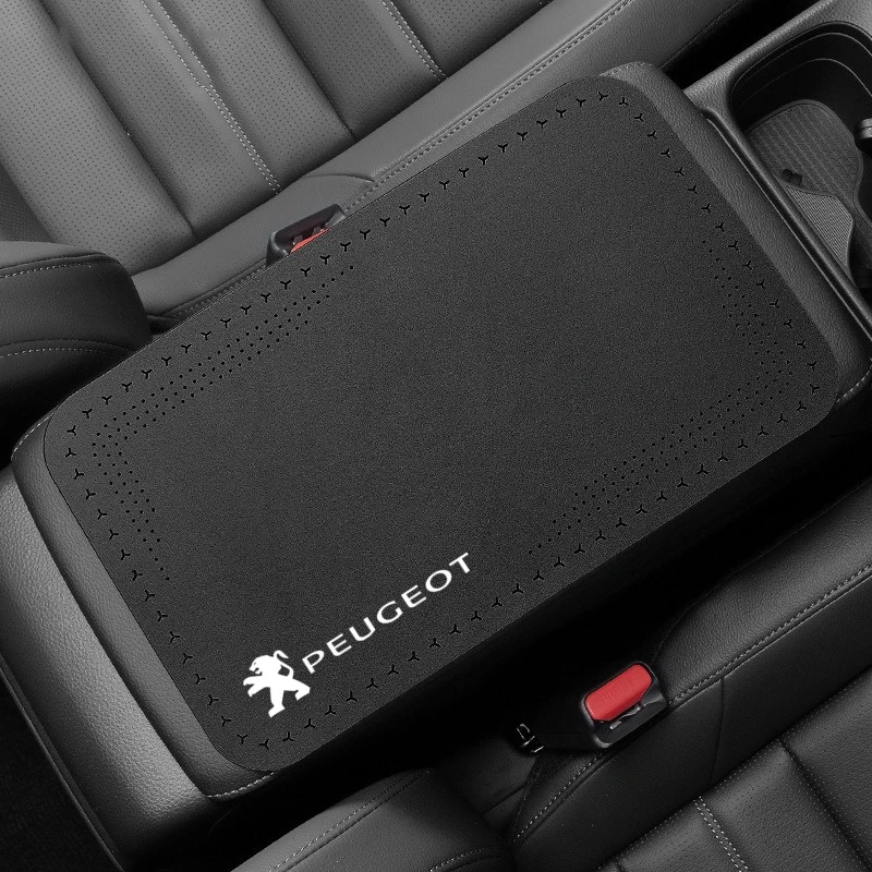 Автомобильный подлокотник центральная консоль защитная подушка для Peugeot 206 207 307
