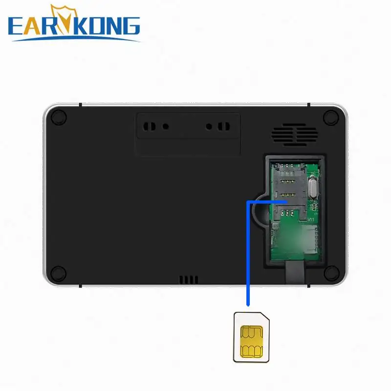 Беспроводная Противоугонная система Tuya Wi-Fi GSM сигнализация с поддержкой