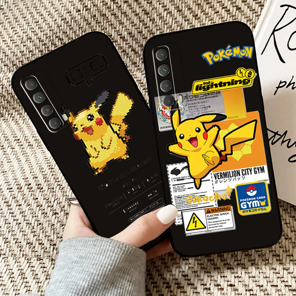 

Pokémon Anime Elf Phone Case For Huawei P40 P30 P20 P10 Lite Honor 9 10 20 Pro 7X 8X 9X Prime P Smart Z 2021 Soft