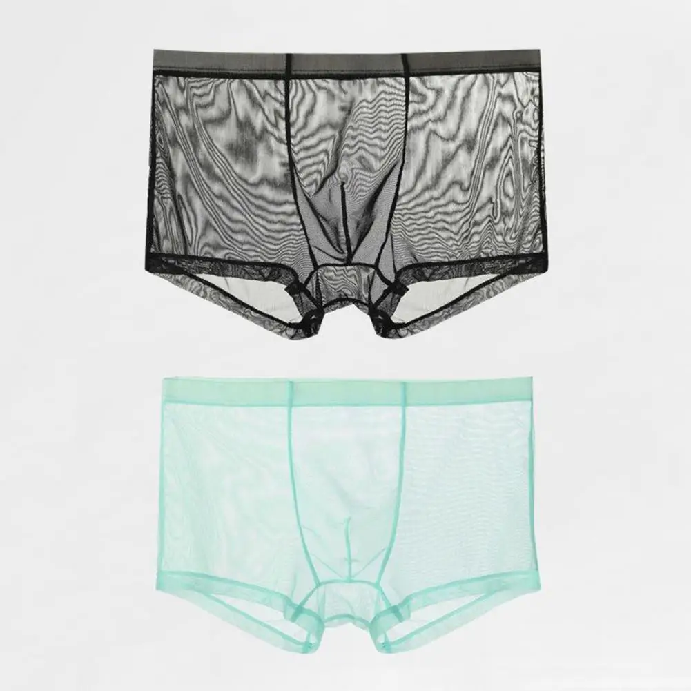 

Mesh Briefs Breathable Men Underwear Super Soft Mesh Men Panties Underpants Gift