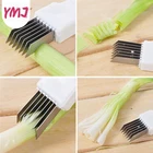 Кухонные приспособления, измельчитель лука, нож для нарезки зеленого лука, нож для резки ростков чеснока, измельченный нож для резки зеленого лука