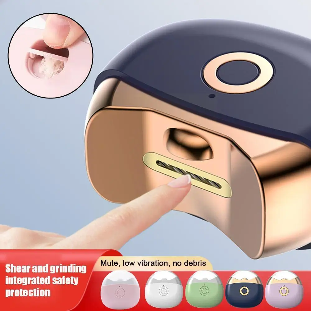 

Машинка для стрижки ногтей N4N3 портативная, мини-машинка для полировки, триммер с низким уровнем шума, для детей и взрослых