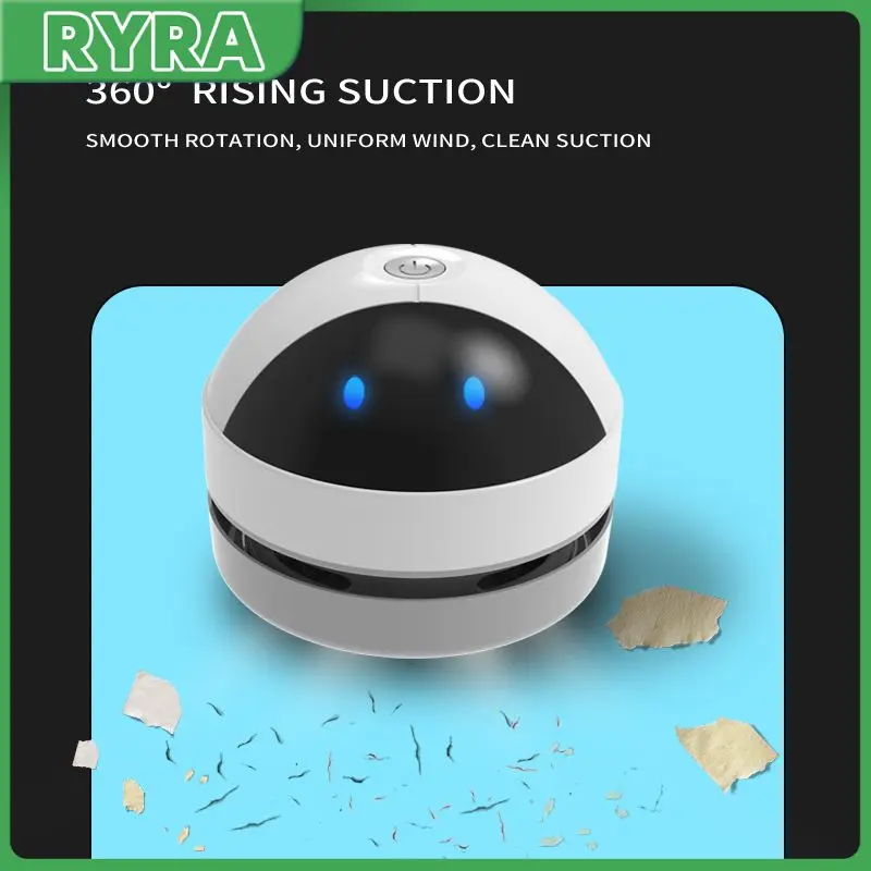 

Mini Vacuum Cleaner Desk Table Dust Automatic Portable Vacuum Table Sweeper Desktop Cleaner Office Desk For Home Office Cleaning
