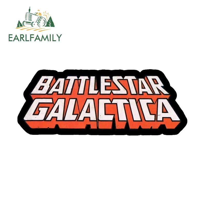 

EARLFAMILY 13 см x 5,1 см для Battlestar галактика автомобильные наклейки водонепроницаемые виниловые наклейки с окклюзией и царапинами декор для холод...