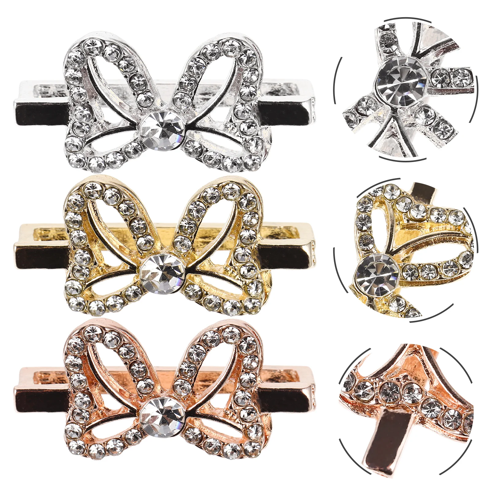 

Watch Watchband Charms Strap Ring Charmband Decoration Bow Decorative Rhinestone Smartwatchmini Metal Decorationsaccessories