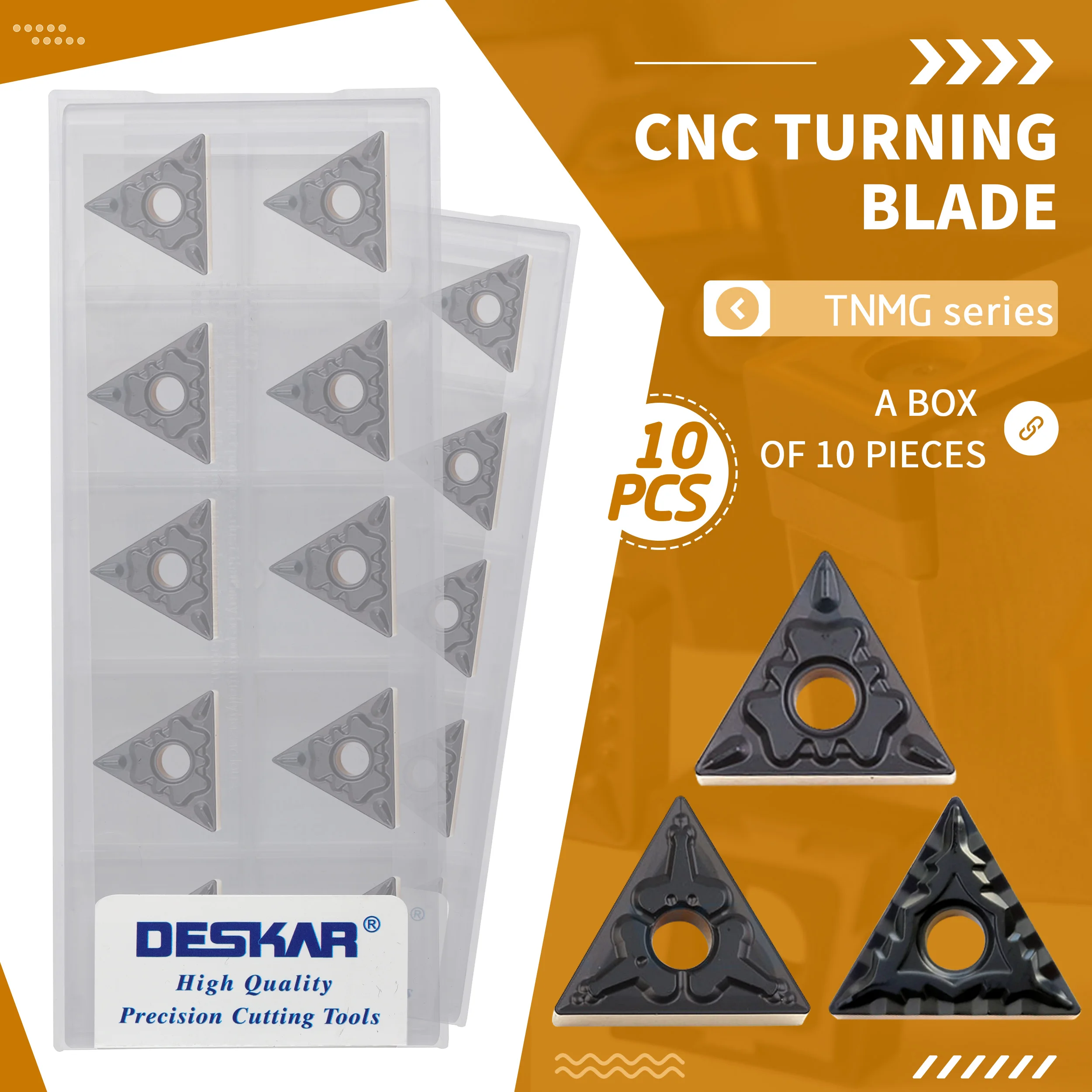 

TNMG160404 TNMG160408 TNMG160404 HQ TM CQ LF9218 High quality Steel turning inserts CNC metal lathe cutter Carbide cutting blade