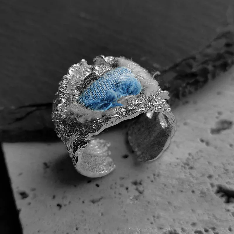 Серебряные Оригинальные кольца Silvology из 925 стерлингового серебра с имитацией