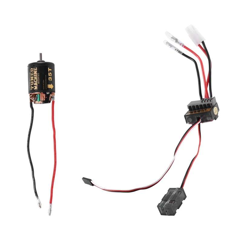 320A ESC + 540 Матовый двигатель 35T для осевого радиоуправляемого автомобиля 1/10 SCX10 Traxxas