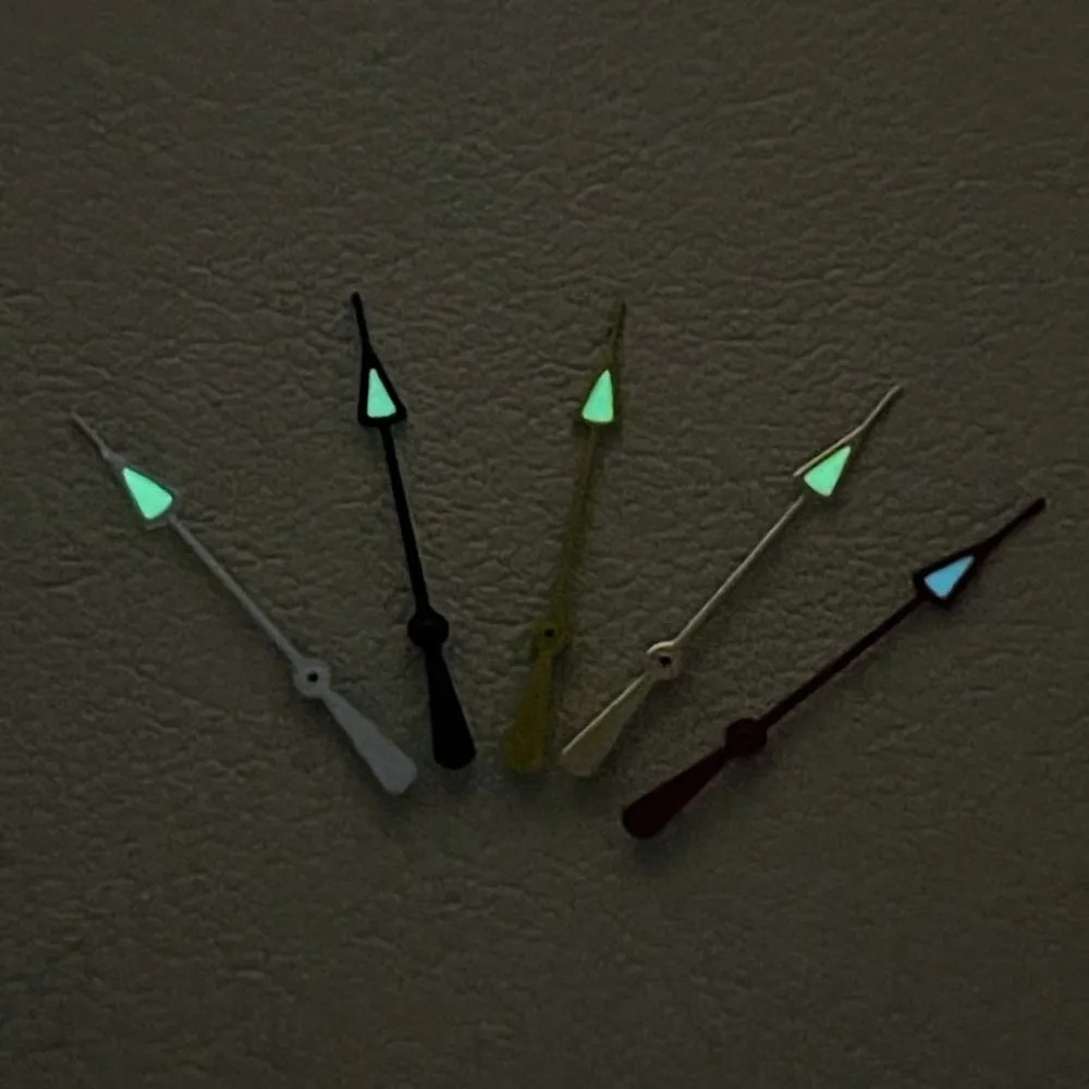 NH35A pointer mechanical new NH36 hand C3 strong green light triangle second suitable for Japanese 4R36 movement