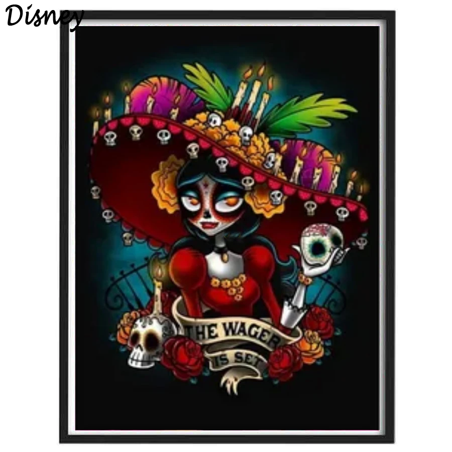 

Алмазная живопись Disney, Набор для вышивки крестиком из фильмов «Звездные войны», 5D бусины, домашний декор, портретное искусство