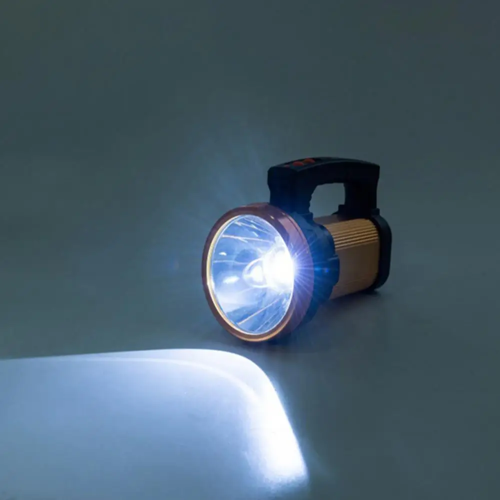 

Flashlight Waterproof LED Rechargeable Portable Super Bright Handheld Spotlight Torch Light battery camping light Zoomable Torch