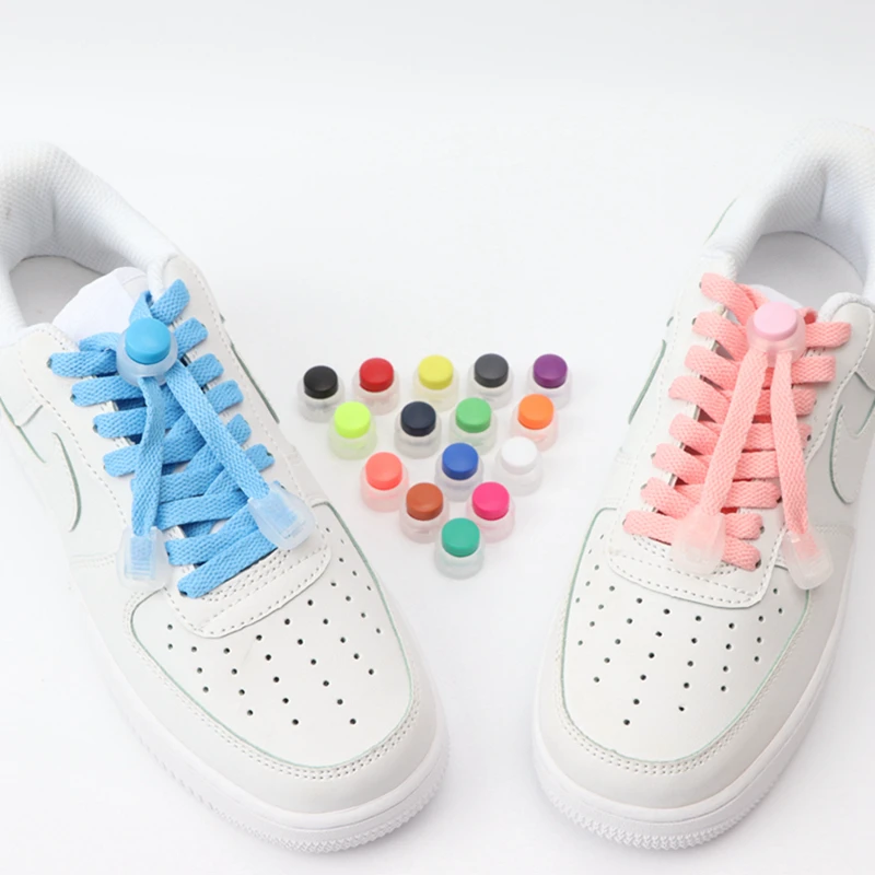 

Новые детские шнурки без завязывания, ленивые, женские кроссовки для взрослых, Пряжка для хлеба, аксессуары, шнурки