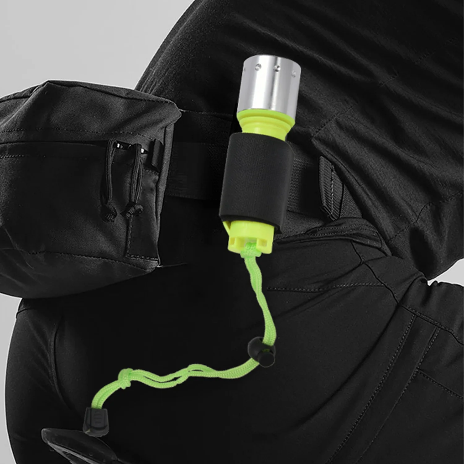 Водонепроницаемый фонарик для дайвинга 18650 лм