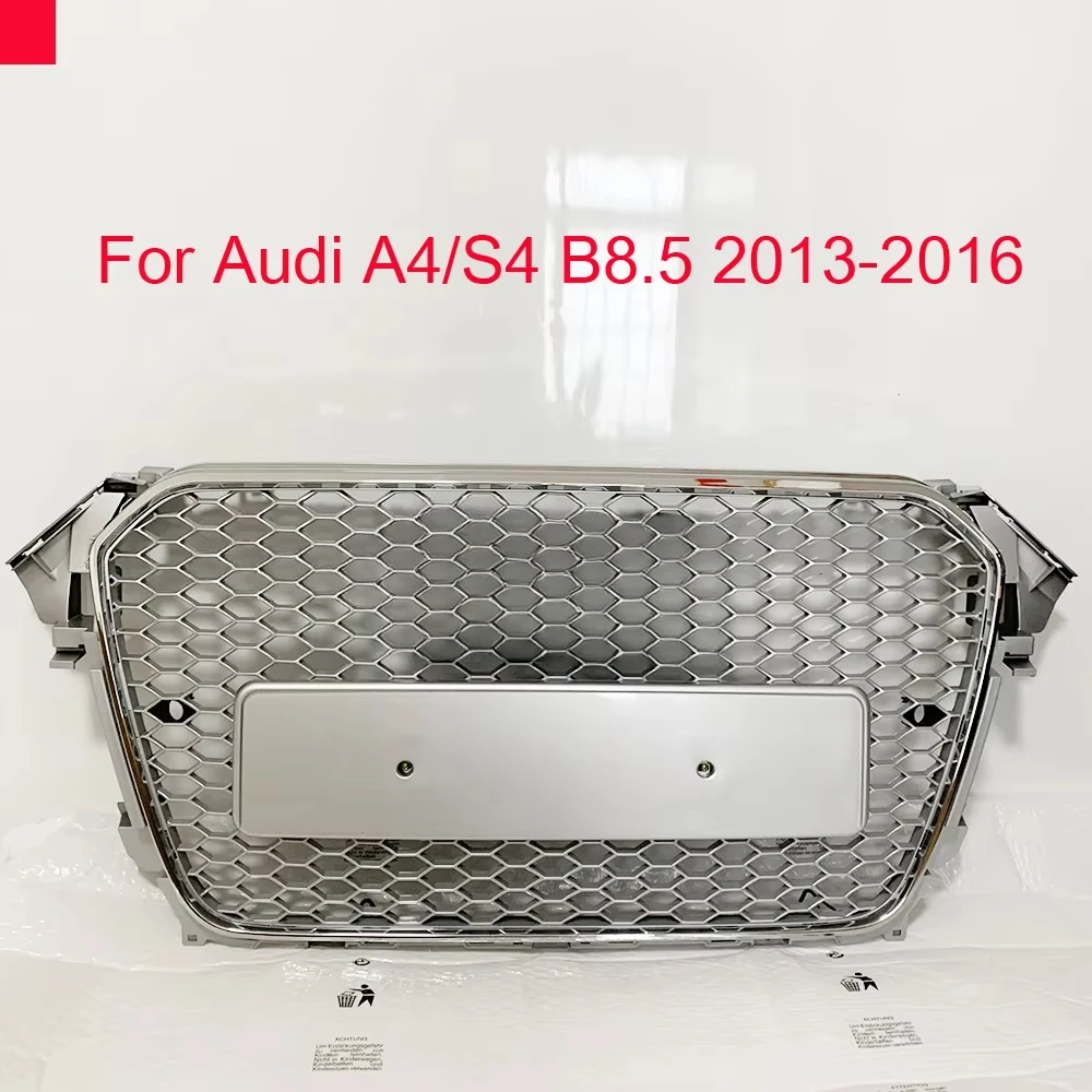 Для RS4 стиль передняя спортивная шестигранная сетка сотовая решетка капота