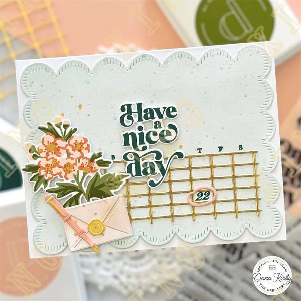 Металлические Вырубные штампы на один день прозрачные Декор тиснение трафарет