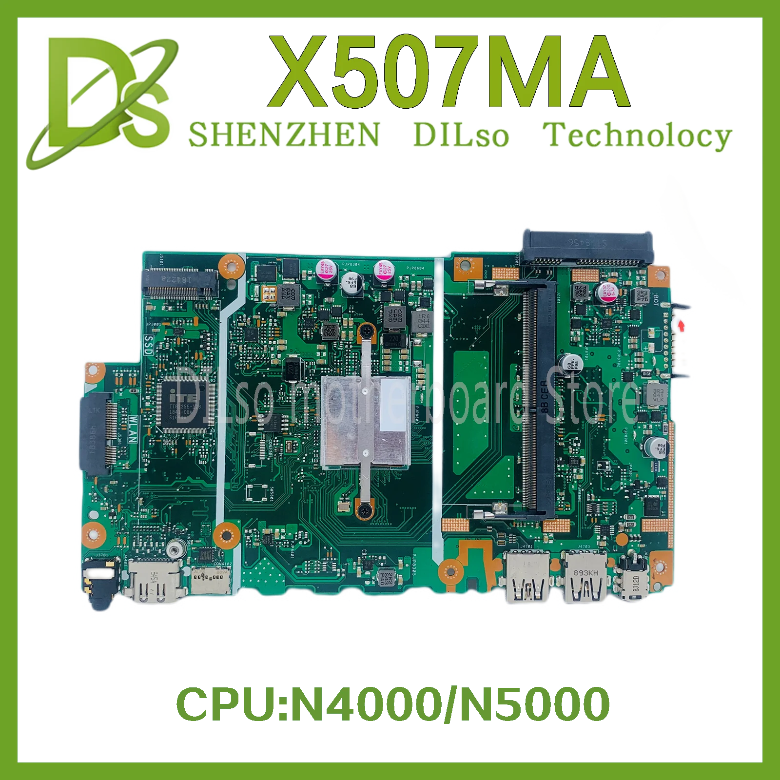 KEFU X507MA   ASUS X507MA X507M X507 F507 X507LA X507L      Pentium N5000 N4000 i3 i5-5th 100% 