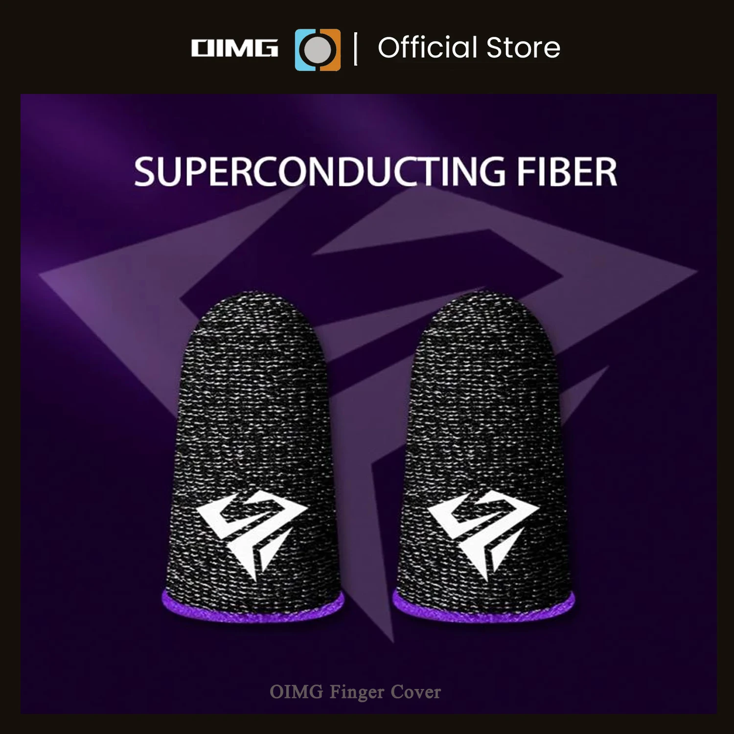 

OIMG 2 Pairs Of 4pcs Finger Cover Breathable Game Finger Sleeve For Pubg Sweat Proof NonScratch Touch Screen Gaming Thumb Gloves