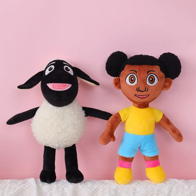 

Hot Selling Kawaii Cartoon Creative Stuffed Toy Amanda The Adventurer Game Doll Lamb Doll Children Interactive Birthday Gift