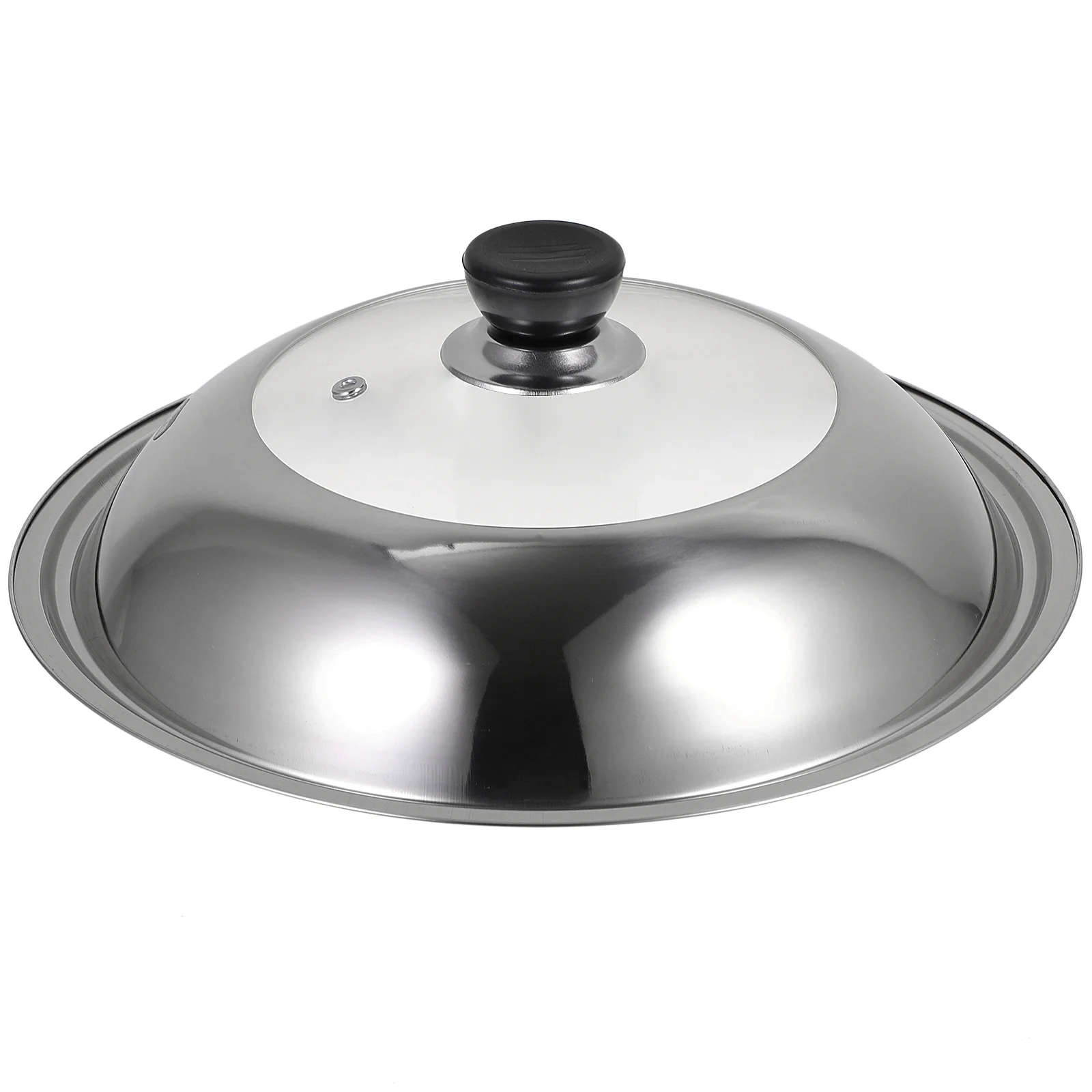 

Lid Pan Cover Pot Lids Stainless Universal Steel Cooking Frying Replacement Cookware Pots Skillet Pans Wok Dome Metal Kitchen