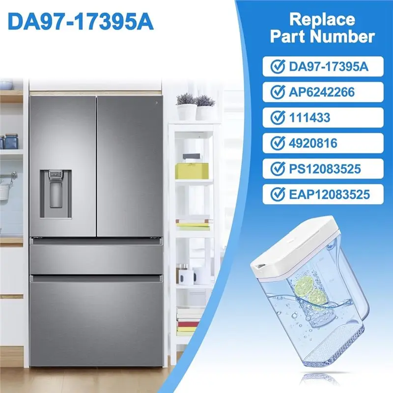 Глобальная распродажа - DA97-17395A - Сборка кувшинов для воды для холодильников, совместимая с моделями RF23M8070SR, RF23M8090SG, для дверцы холодильника (art.: 3920d4d0eb139) - 3920d4d0eb139