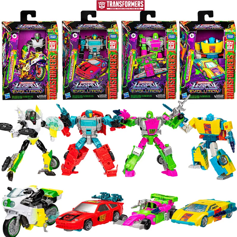 

Hasbro Трансформеры Legacy Evolution G2 Вселенная лазерный цикл Sideswipe Dead End Autobot Mirage - Deluxe Предпродажная модель игрушки