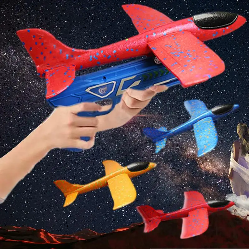 

Unleash Your Child's Inner Pilot with the Ultimate Foam Plane Launcher - The Perfect Catapult Plane Toy for Kids to Experience