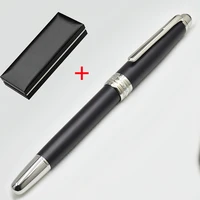 mb 163 matte black roller ball ballpoint pen set luxury stationery box package office supplies with series number xy2006108