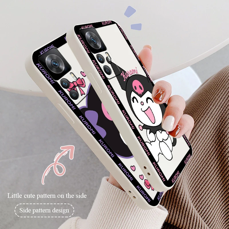 

Sanrio Kulomi My Melody Love Liquid Rope Phone Case For Xiaomi Redmi K50 K40 K40S Gaming K30 10C 10 10X 9A 9 9T 9C 9AT 8 8A 5G