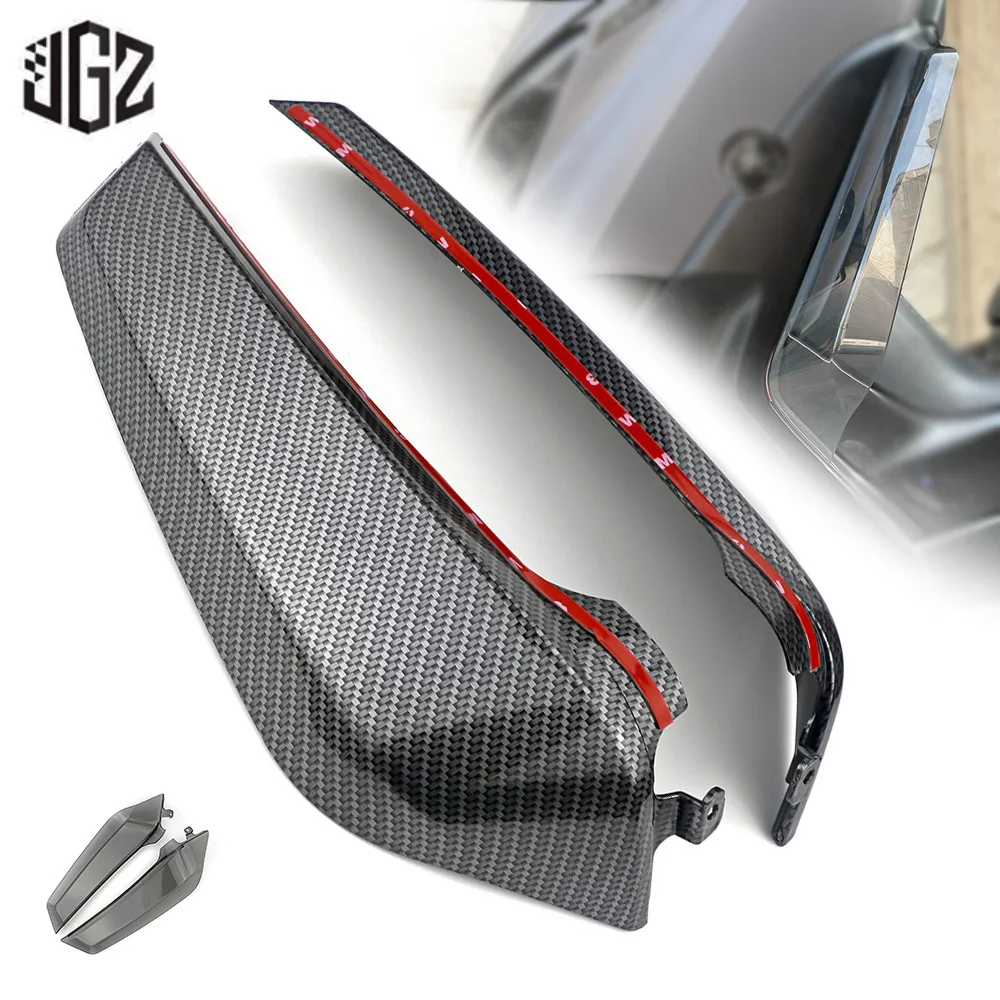 

Motorcycle Legs Protector Windshield Carbon Smoked Windscreen Front Wind Deflector Cover For YAMAHA XMAX 250 300 400 Accessories