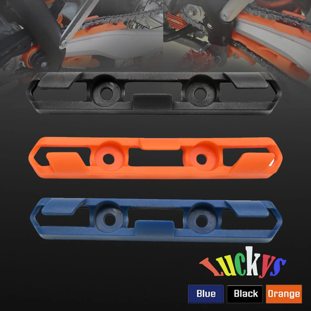 Комплект слайдеров цепи мотоцикла с направляющей зажим тормозного шланга для KTM