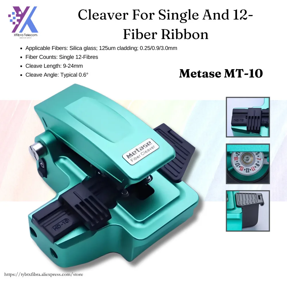 Высокоточный скалыватель Metase MT-10 для одинарной и 12-волоконной ленты