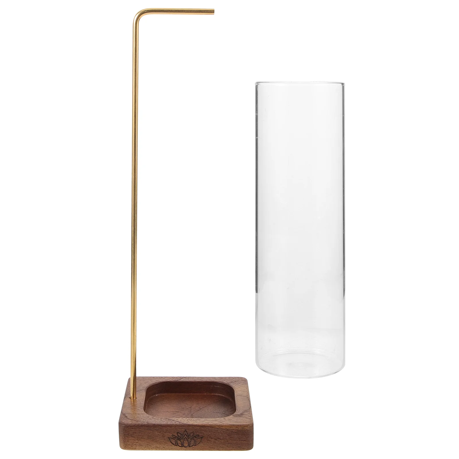 

Decorate Anti-ash Burner Holder Glass Stick Home Catcher Flying Household